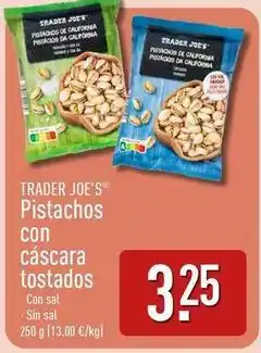 ALDI Trader joe´s - pistachos con cascara tostados oferta