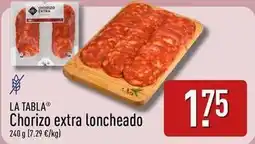 ALDI Chorizo extra loncheado oferta