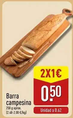 ALDI Barra campesina oferta