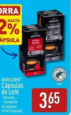 ALDI Nature - capsulas de cafe oferta