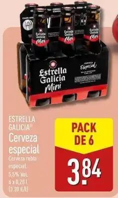 ALDI Estrella galicia - cerveza especial oferta