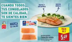 ALDI Aldi - filetes de salmon oferta