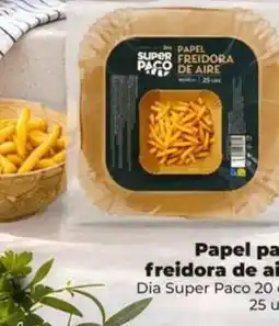 Dia Dia super paco - papel para freidora de aire oferta