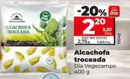 Dia Dia vegecampo - alcachofa troceada oferta