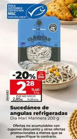 Dia Dia mari marinera - sucedáneo de angulas refrigeradas oferta