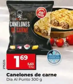 Dia Dia al punto - canelones de carne oferta