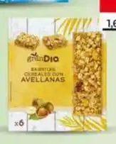 Dia Gran dia - barritas de cereales con avellanas oferta