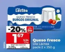 Dia Dia lactea - queso fresco oferta