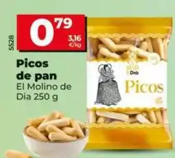 Dia El molino de dia - picos de pan oferta