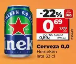 Dia Heineken - cerveza 0,0 oferta