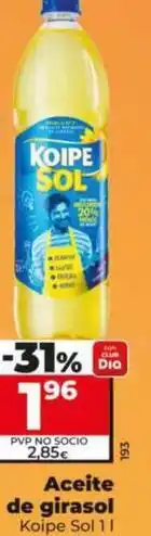 Dia Koipe sol - aceite de girasol oferta