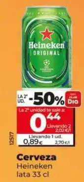 Dia Heineken - cerveza oferta