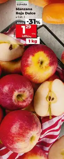 Dia Manzana roja dulce oferta