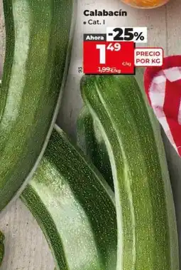 Dia Calabacín oferta