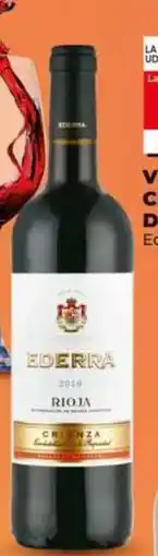 Dia Ederra - vino tinto crianza d.o. rioja oferta