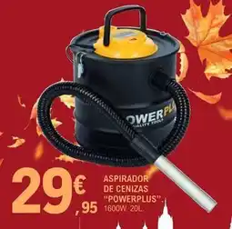 E.Leclerc Power plus - aspirador de cenizas oferta