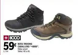 E.Leclerc +8000 - bota treking caballero oferta