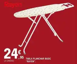 E.Leclerc Rayen - tabla planchar basic oferta