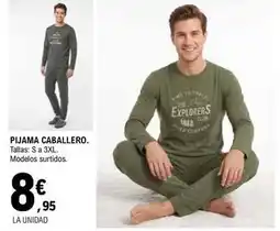 E.Leclerc Pijama caballero oferta