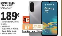 E.Leclerc Samsung - smartphone galaxy a17 oferta