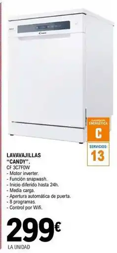 E.Leclerc Candy - lavavajillas oferta