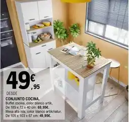 E.Leclerc Conjunto cocina oferta