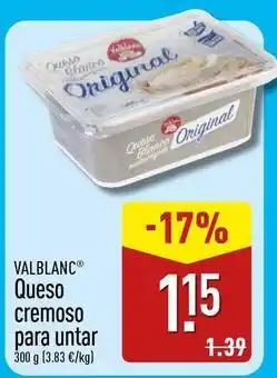 ALDI Blanco - queso cremoso para untar oferta