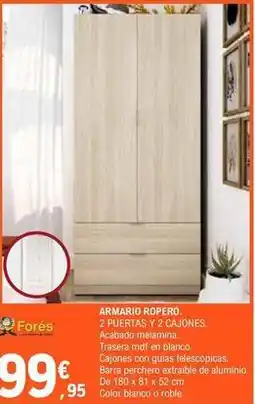 E.Leclerc Armario ropero oferta