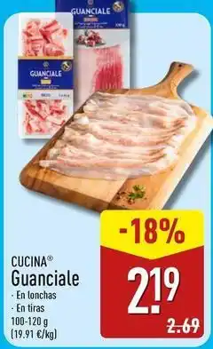 ALDI La cuina - guanciale oferta