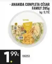 Family Cash Family - amanida completa césar oferta