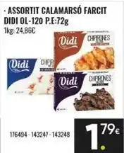 Family Cash Didi - assortit calamarsó farcit oferta