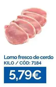 Dialsur Cash & Carry Lomo fresco de cerdo oferta