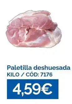 Dialsur Cash & Carry Paletilla deshuesada oferta