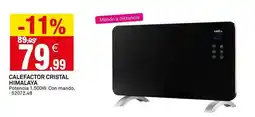 Bricoking Cristal - calefactor oferta