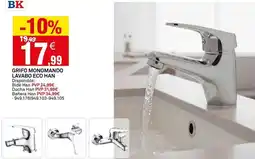 Bricoking Eco - grifo monomando lavabo han oferta