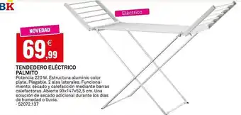 Funciona - tendedero eléctrico palmito