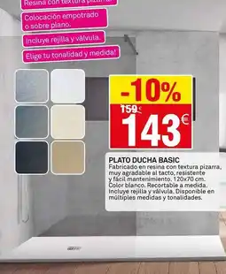 Bricoking Basic - plato ducha basic oferta