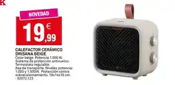 Bricoking Sistema - calefactor cerámico oferta