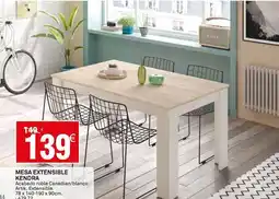 Bricoking Mesa extensible oferta