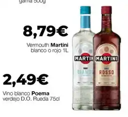 Comerco Cash & Carry Vermouth Martini blanco o rojo oferta