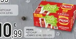 Comerco Cash & Carry Prima ketchup sobres oferta
