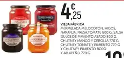 Comerco Cash & Carry Vieja Fábrica mermelada melocotón, higos, naranja, fresa, tomate salsa dulce de pimiento asado chutney mango y cebolla chutne oferta