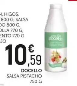 Comerco Cash & Carry Doceello salsa pistacho oferta