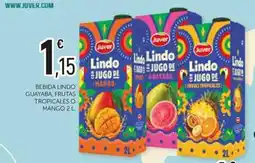 Comerco Cash & Carry Juver bebida lindo guayaba frutas tropicales o mango oferta