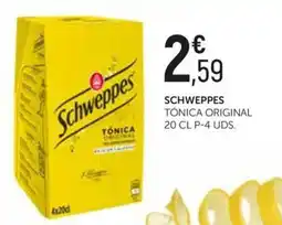 Comerco Cash & Carry Schweppes tónica original oferta