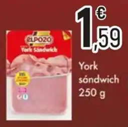 Comerco Cash & Carry Elpozo york sandwich oferta