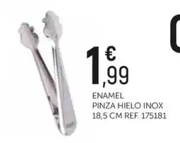Comerco Cash & Carry Enamel pinza hielo inox oferta