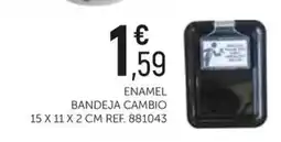 Comerco Cash & Carry Enamel bandeja cambio oferta