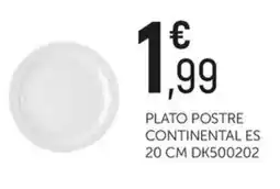Comerco Cash & Carry plato postre continental es oferta