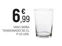 Comerco Cash & Carry vaso sidra tensionado oferta